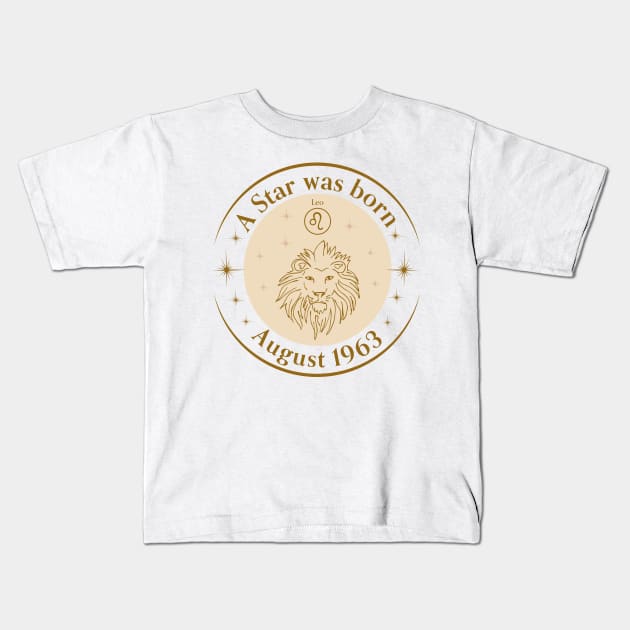 Birthday T-Shirt - Zodiac Leo Kids T-Shirt by Lemonflowerlove